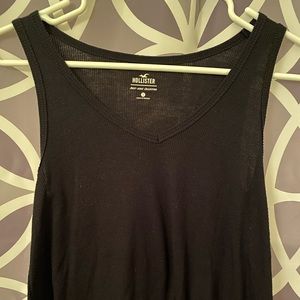 Black hollister tank top
